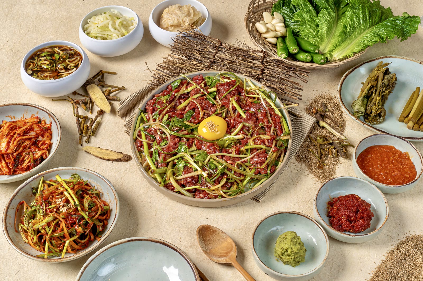 산솔 신사본점 숙성 돼지구이 한 상 8 — aged pork Korean BBQ (サムギョプサル · 烤肉) at Sansol near Sinsa Station, Seoul